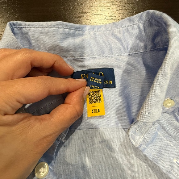 Polo by Ralph Lauren Women’s Blue Short Sleeve Shirt - Picture 8 of 8